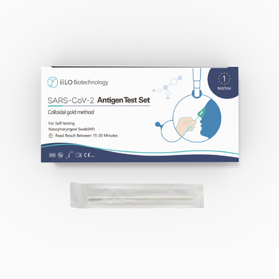 набора теста пробирки антигена iiLO SARS-CoV-2 тест CE2934 быстрого само-