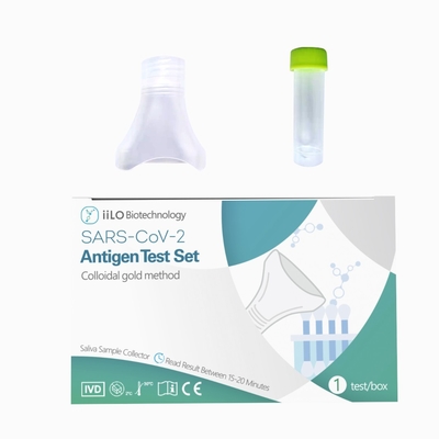 Fast Reaction iiLO Antigen Rapid Self Test Сборник проб слюны SARS-CoV-2 1 тест/коробка